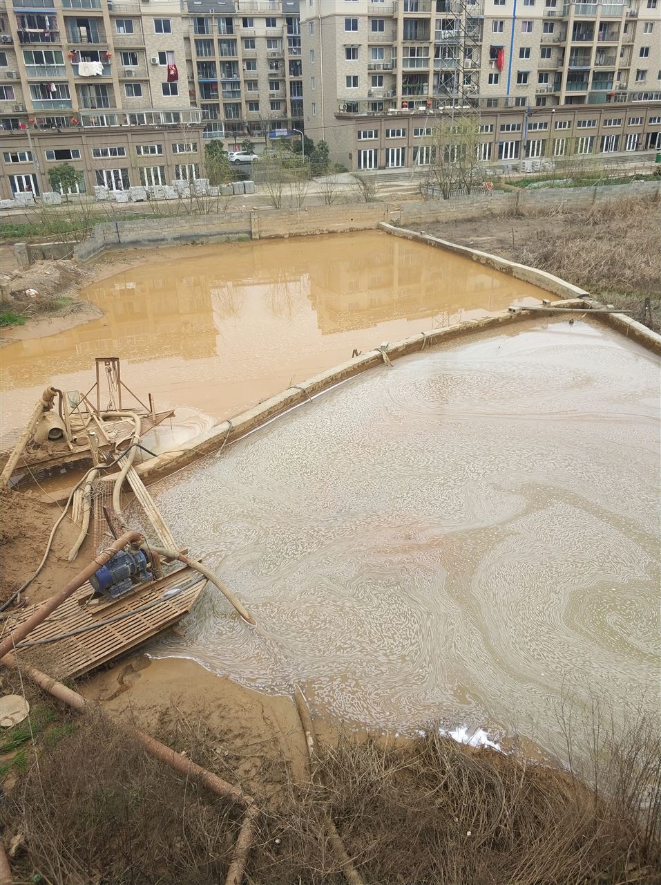 洪泽沉淀池淤泥清理-厂区废水池淤泥清淤
