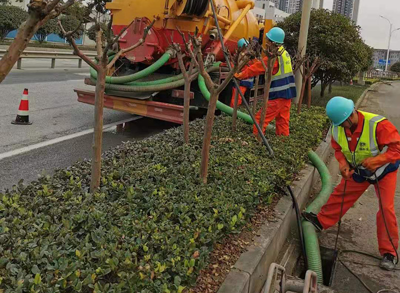 洪泽市政管道清淤